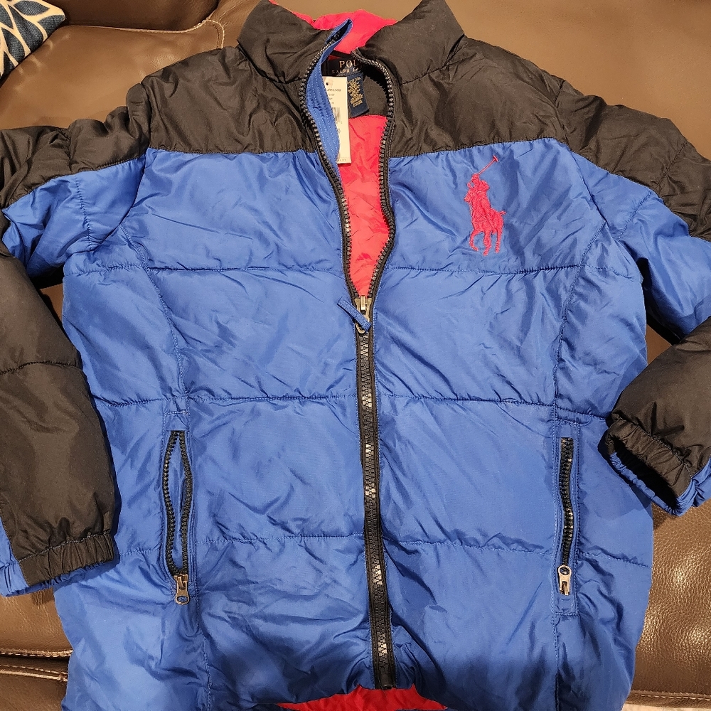 Boys size 14-16 Ralph Lauren Polo puffer jacket. Brand new with Tags. Never worn - Picture 1 of 5